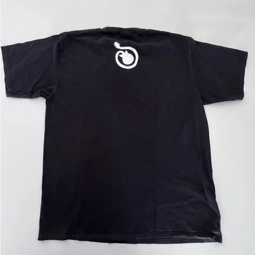 Port&Company Black Rocker George Washington Graphic Short Sleeve T-Shirt- M - Picture 2 of 9